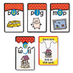 Funny Phonics Puzzle Cards: Short Vowels