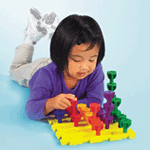 Rainbow Peg Play Activity Set