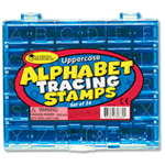 Uppercase Alphabet Tracing Stamps