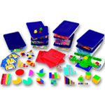 Grades 3 - 4 Manipulatives Kit for Hands - On Standards: Photo - Illustrated Lessons for Teaching with Math Manipulatives