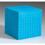 Plastic Base Ten Components: 10 x 10 x 10 CM Cube