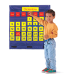 Monthly Calendar Pocket Chart (English/Spanish)