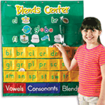 Blends Center Pocket Chart