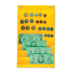 Money Pocket Chart with Play Money
