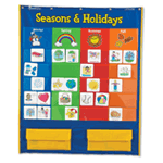 Seasons and Holidays Pocket Chart