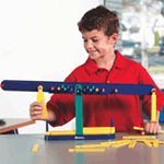 Rainbow Fraction Math Balance