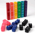 Fraction Tower Cubes: Percent Set