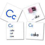 Tabletop Pocket Chart Card Set: Alphabet Photograph Cards