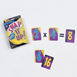 Snap It Up! Card Games - Math: Multiplication