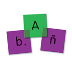 Spanish Alphabet Overhead Tiles