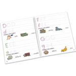 Aprende a Escribir Letras (Learn to Write Letters in Spanish), Set of 5