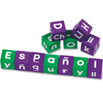 Soft Foam Spanish Alphabet Dice