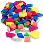 Hands - On Soft Pattern Blocks, Set of 250