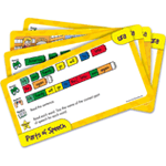 Reading Rods Simple Sentences Activity Cards, Set of 24