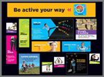 Be Active Your Way Bulletin Board