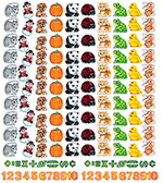 Beginners Counting Felt Set