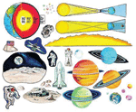 Solar System Flannelboard Set