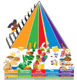 Food Pyramid Flannelboard Set
