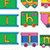 ABC Train Flannelboard Set