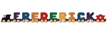 NameTrain Personalized 9 Color Letters