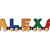 NameTrain Personalized 10 Color Letters