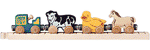 NameTrain Farm Vehicle Set