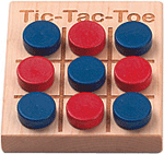 Small Maple Tic-Tac-Toe