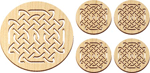 Celtic Knot Trivet and Coasters Gift Set