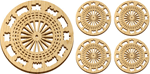 Railway Trivet and Coasters Gift Set