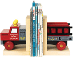 Classic Fire Truck Bookends