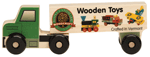Wooden Toy Semi Truck