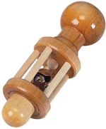 Bell Rattle w/ Natural Finish