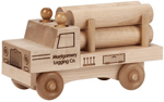 Natural Classic Log Truck