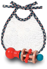 Bib Set - Spin Rattle