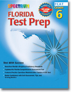 Spectrum Florida Test Prep, Grade 6