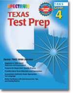 Spectrum Texas Test Prep, Grade 4