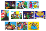 Holidays Puzzle Set