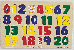 Puzzles Numbers 0-20