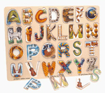 Alphabet Art Wooden Puzzle