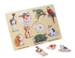 Puzzles Easy-Grip Pets Peg