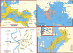 Ancient Civilization Wall Map - Homeschool Size