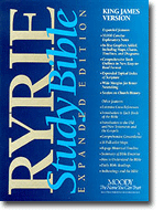 Ryrie Study Bible, KJV - Indexed, Expanded Edition