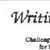Writing Strands 4