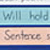 Sentence Strip Holder, Blue 28 x 36