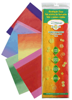 Madras Pattern Tissue - 12 x 18 - 50 Sheets - 5 Color Blends
