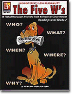 The Five Ws (Traditionally Leveled Reading for Grade 2)