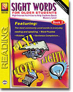Sight Words For Older Students (Book 2)