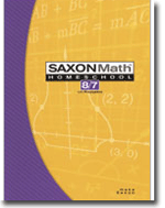 Homeschool Math 8/7: Student Edition