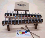 Schoenhut 12 Pipe Xylophone - Maple and Walnut