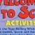 Welcome Back to School Activity Book